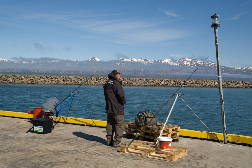 Pier fishing