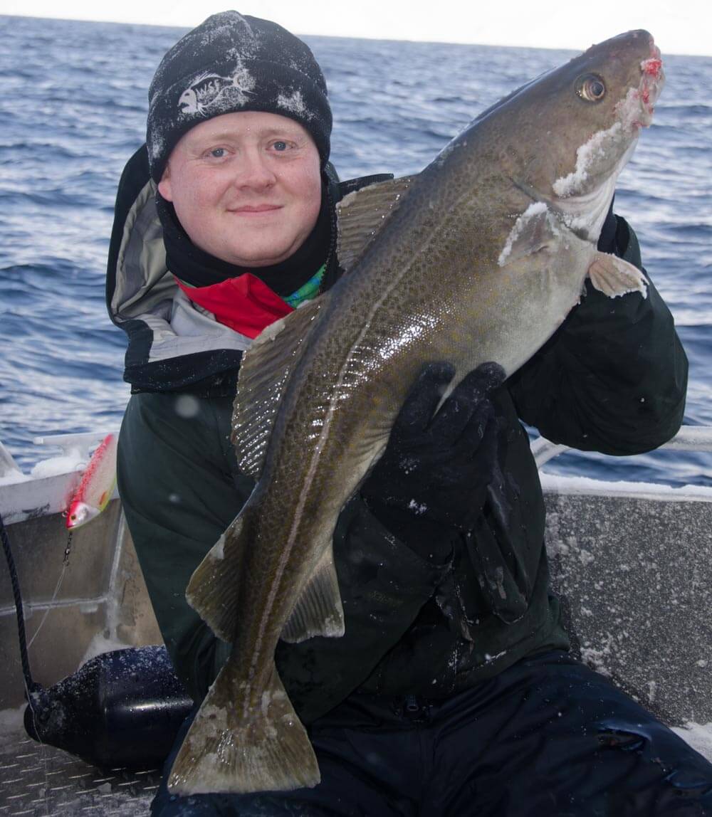 My best cod of the adventure, just over 17lbs