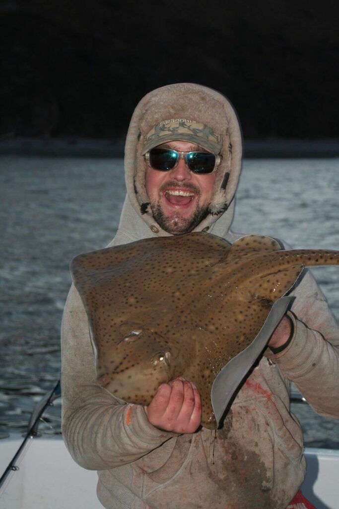 Bristol Channel Cod Fishing: Dan Spearman delighted with his blonderay